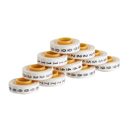 Rotolo ricambio nastro marcatore filo 3M ScotchCode resistente usura olio acqua per identificazione cavi elettrici