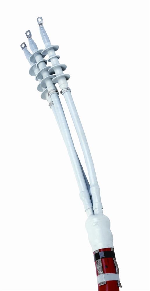 3M™ Terminale QT-II 93-EB 62-3 kit di Media Tensione autorestringente per applicazioni fino a 24 kV Umax. Kit per cavo tripolare.