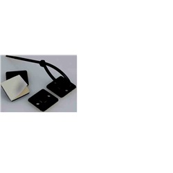 Basette quadrate autoadesive 3M™ Scotchflex™ CTA 19 NC, 19 mm x 19 mm