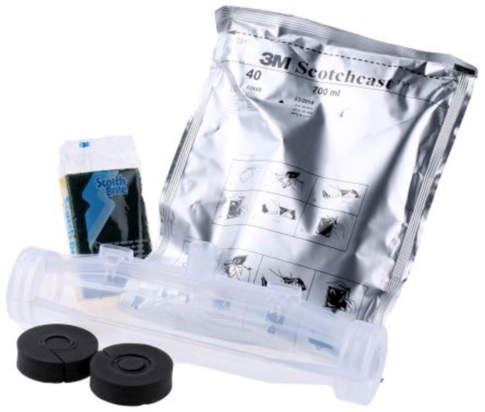 Kit giunzione resina 3M Scotchcast 92-NBA6 1 kV cavi 27-54 mm