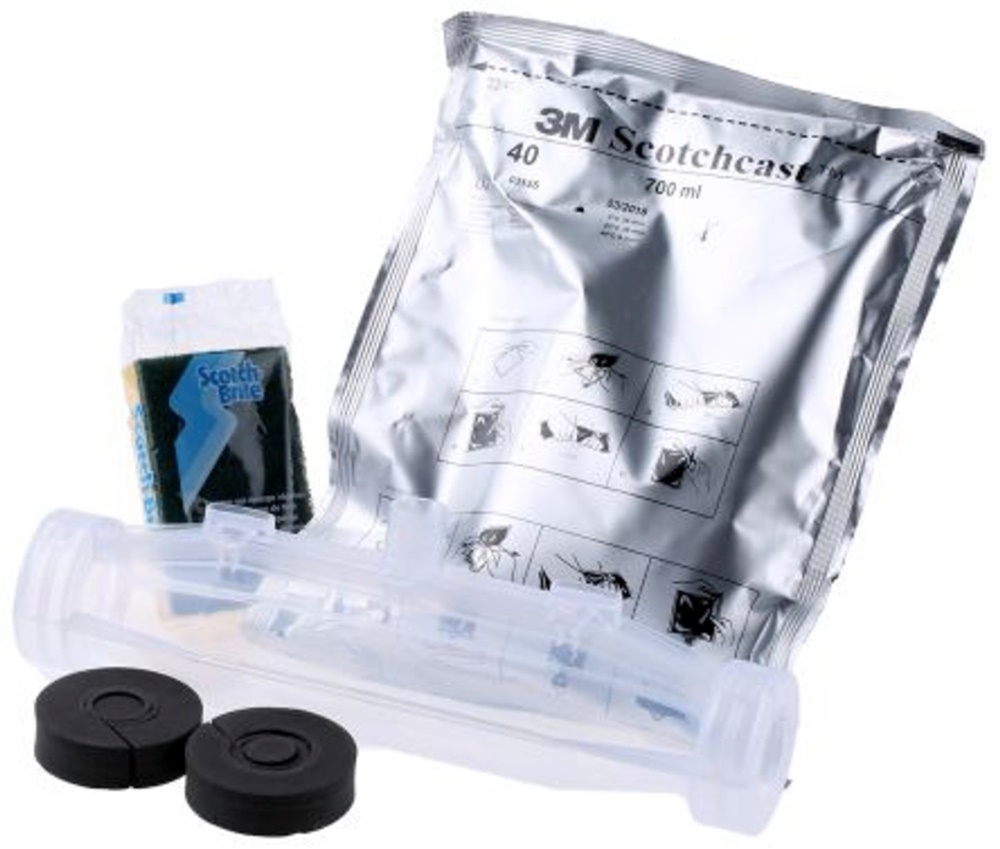 Kit giunzione cavi 3M Scotchcast 92-NBA7 resina poliuretanica 1 kV isolamento sigillatura