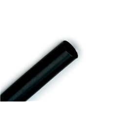 3M™ Guaina termorestringente GTI-A3000 3,0/1,0 mm con adesivo termofusibile interno - Colore Nero - Spezzone da 1Mt