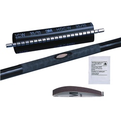 Guaina a cerniera in poliolefina reticolatacon adesivo 3M™ HDCW  55/15 mm - 1000 mm