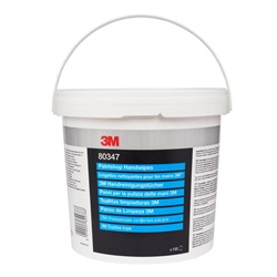 Panni lavamani 3M imbevuti detergente 27x28 cm per pulizia mani olio grasso adesivi vernici ambienti elettrici industriali
