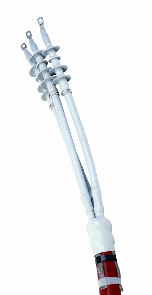 Terminale autorestringente 3M QT-II media tensione 24 kV kit cavo tripolare esterni