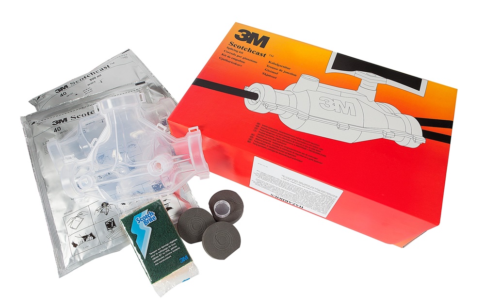 Kit Scotchcast 92-NA132 F.S. giunzione resina colata bassa tensione cavi armati