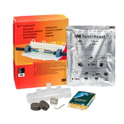 Kit giunzione resina 3M Scotchcast 92-NBA 1 kV A1 cavi elettrici