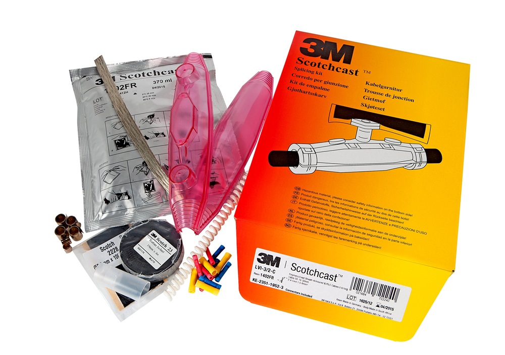 Kit per giunture per aree pericolose 3M™ Scotchcast™ Kit LVI-3/4, 28 - 47 mm