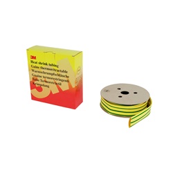 Guaina termorestringente 3M™ HSR 3,2/1,6 mm - strisce verde / giallo - dispenser da 11mt