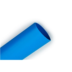 Guaina termorestringente 3M GTI-3000 3:1 parete sottile isolamento e protezione cavi elettrici blu 3,0-1,0 mm spezzone 1 metro