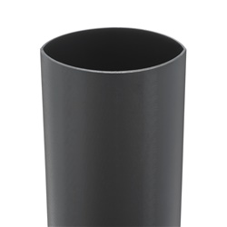Guaina termorestringente HDT-AN 55/15 mm adesivo interno nero industriale