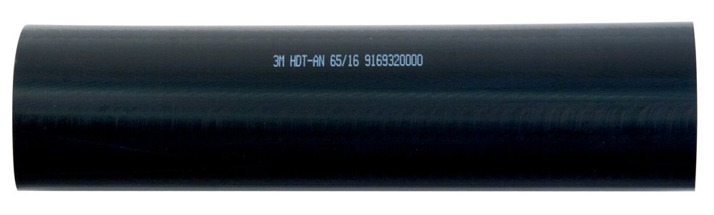 3M™ HDT-AN 65/16 mm -  Guaina termorestringente a parete spessa, con adesivo termofusibile interno. Fattore di restringimento 4:1 - Confezione da esposizione- Spezzoni da 1mt - Colore Nero