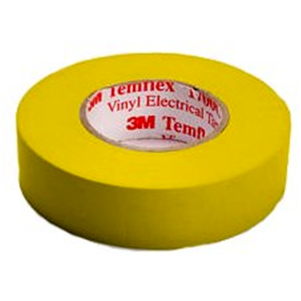 Nastro elettrico in vinile Temflex™ di 3M™ 1500, giallo, 25 mm x 25 m