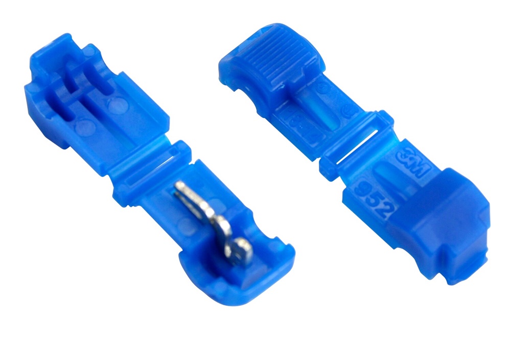 Disconnettore femmina QuickSlide 3M Scotchlok connettore T nylon isolato autospellante 952K 1,02-1,62 mm per impianti elettrici e apparecchiature
