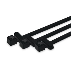 Fascetta nylon 4,6x200 mm RFID HF nero per tracciamento gestione risorse manutenzione