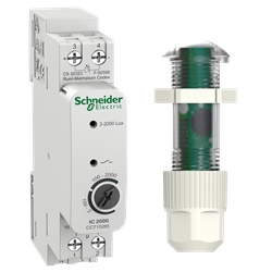 Interruttore crepuscolare Acti 9 IC2000 2-2000 lux interno 18mm 2 moduli