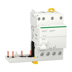 Blocco differenziale Vigi iCG40 3P+N 40A 30mA Tipo A-SI protezione cortocircuiti e dispersioni