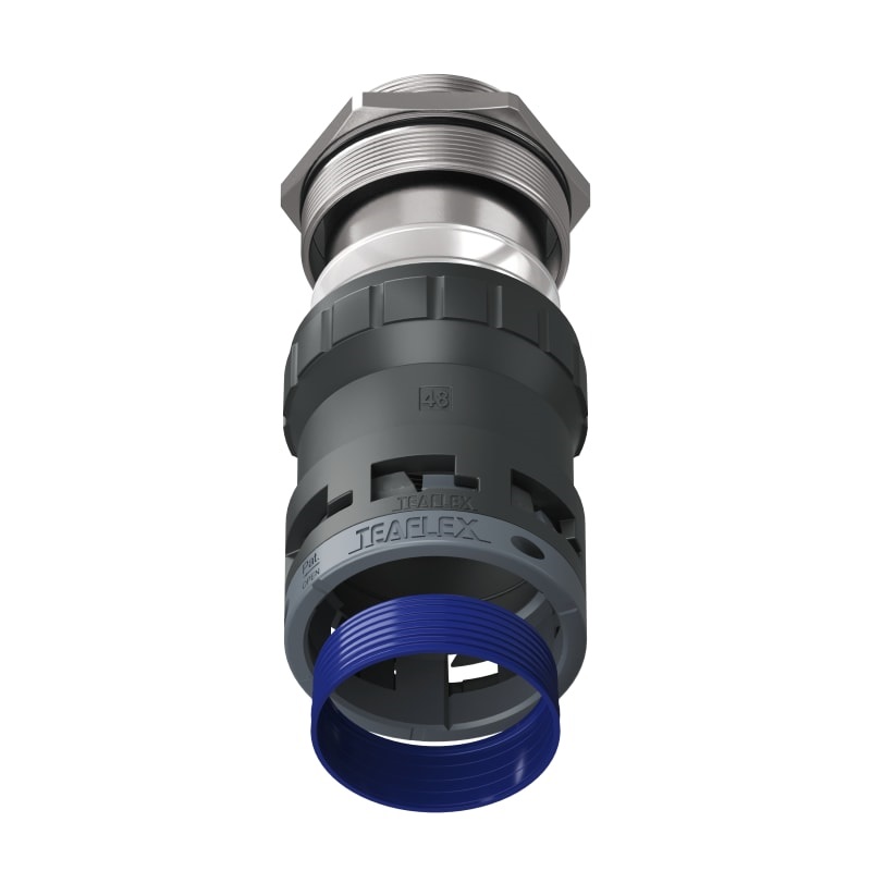 Raccordo Nero Emc Ip68 Sm48 M50X1,5