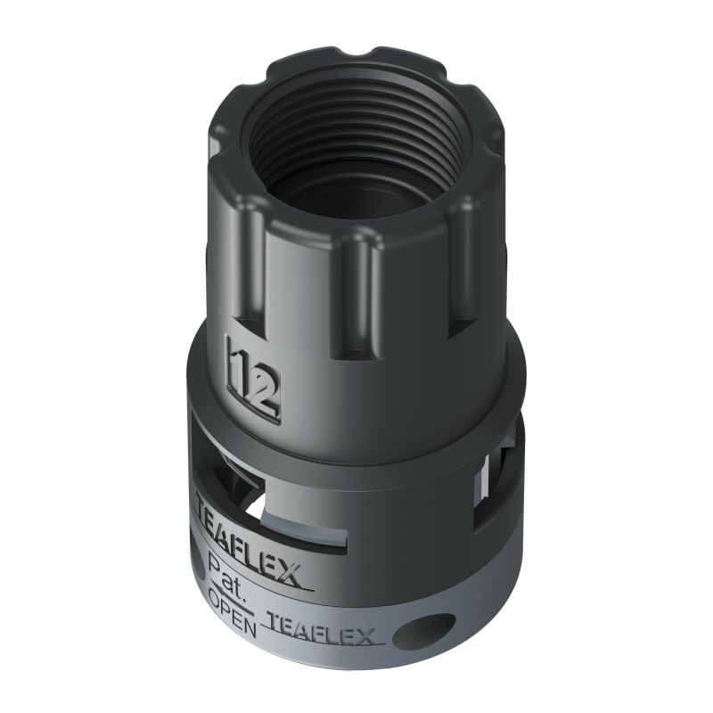 Femmina IP66 Nero Sfa12 5/8 24