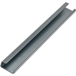 Guida DIN asimmetrica 32x15 mm 2 m montaggio rapido dispositivi modulari pesanti quadro elettrico