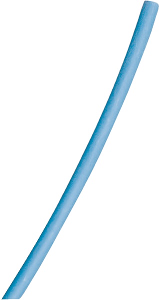 Guaina termoretraibile blu 101,6/50,8 mm 1 metro isolamento e identificazione cavi