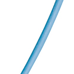 Guaina termoretraibile blu 101,6/50,8 mm 1 metro isolamento e identificazione cavi