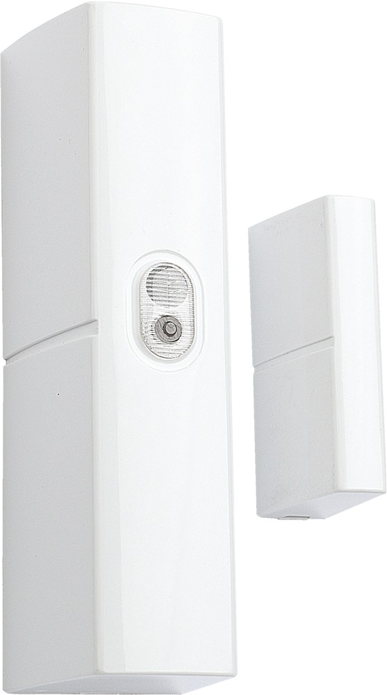 Contatto radio bianco wireless per protezione porte e finestre, trasmissione Dual Band, batteria lunga durata, compatibile centrali Proxinet, installazione senza cablaggi