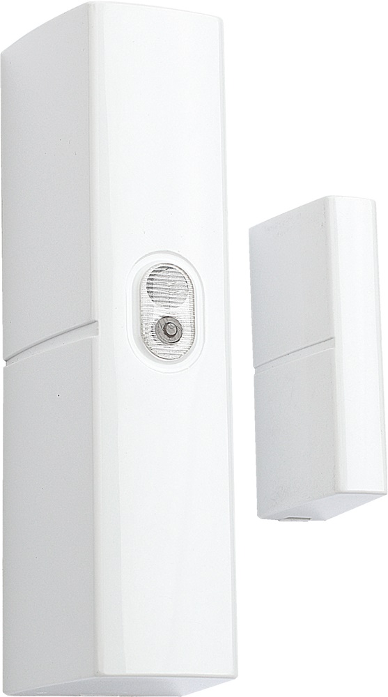 Contatto radio bianco wireless per protezione porte e finestre, trasmissione Dual Band, batteria lunga durata, compatibile centrali Proxinet, installazione senza cablaggi