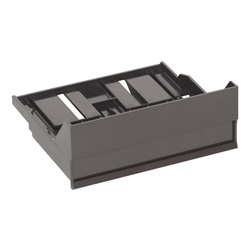 Cassetto otturatore BTNET nero estraibile per pannelli Quick connect applicazioni elettriche sicurezza e protezione impianti