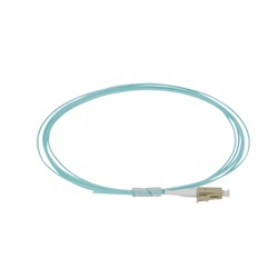 Pigtail fibra ottica multimodale OM3 50/125 LC 2m PC per telecomunicazioni e data center