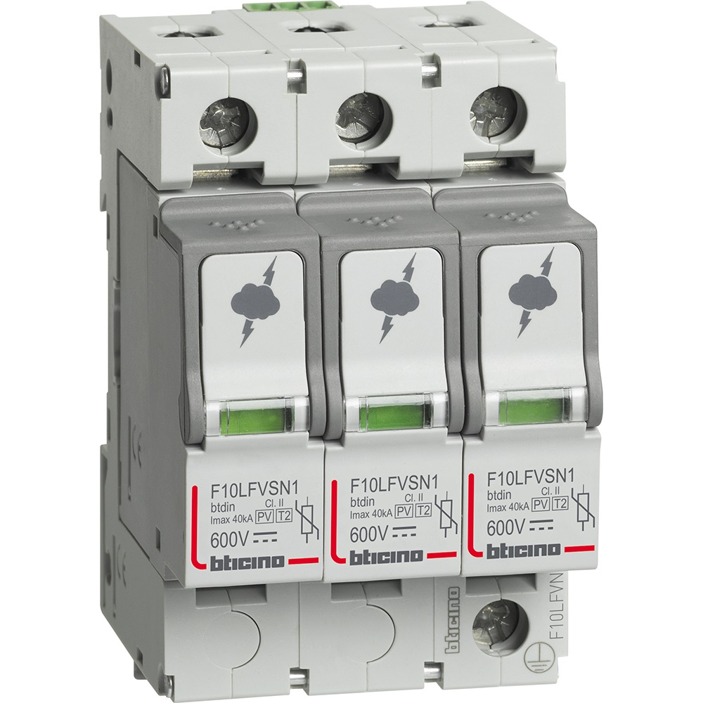 Limitatore sovratensione tipo L varistore 600Vdc per impianti fotovoltaici