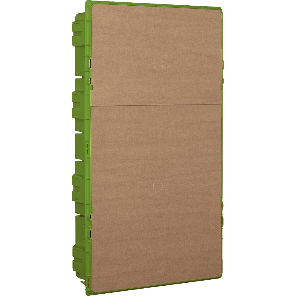 Scatola incasso 36 moduli DIN 3 file cartongesso LINEA SPACE per impianti elettrici residenziali e commerciali