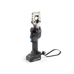 Crimpatrice oleodinamica a batteria 60kN testa apribile rotante 180° per connettori fino 300 mm²