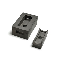 KIT punzone matrice tirante per utensili foralamiere forature rettangolari 46x92 mm