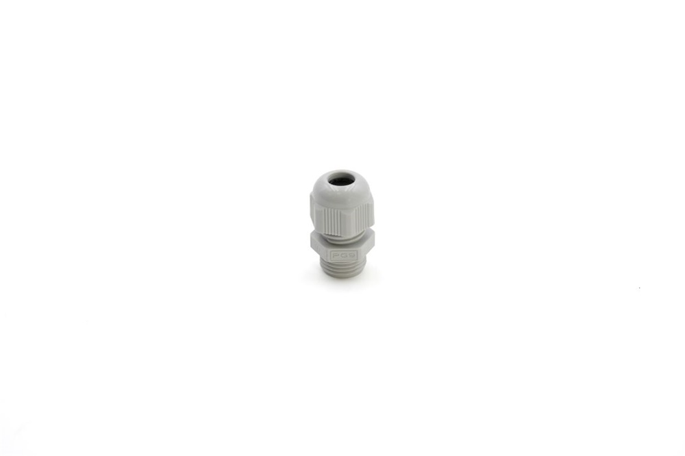 Pressacavo nylon PA6.6 ridotto IP68 PG9 grigio per installazioni elettriche