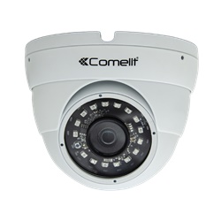 Telecamera IP minidome a colori Full HD 1080p, ottica fissa 3.6mm, IR SMD 30m, contenitore waterproof IP65, compatibile ONVIF