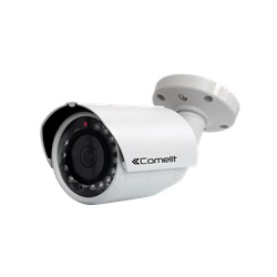 Telecamera IP bullet 4K, ottica varifocale motorizzata 3.6-11mm, LED IR 60m, contenitore IP66, alimentazione 12V e PoE, ONVIF