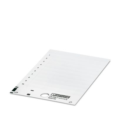 Etichetta identificativa 27x12,5mm unisheet Phoenix Contact
