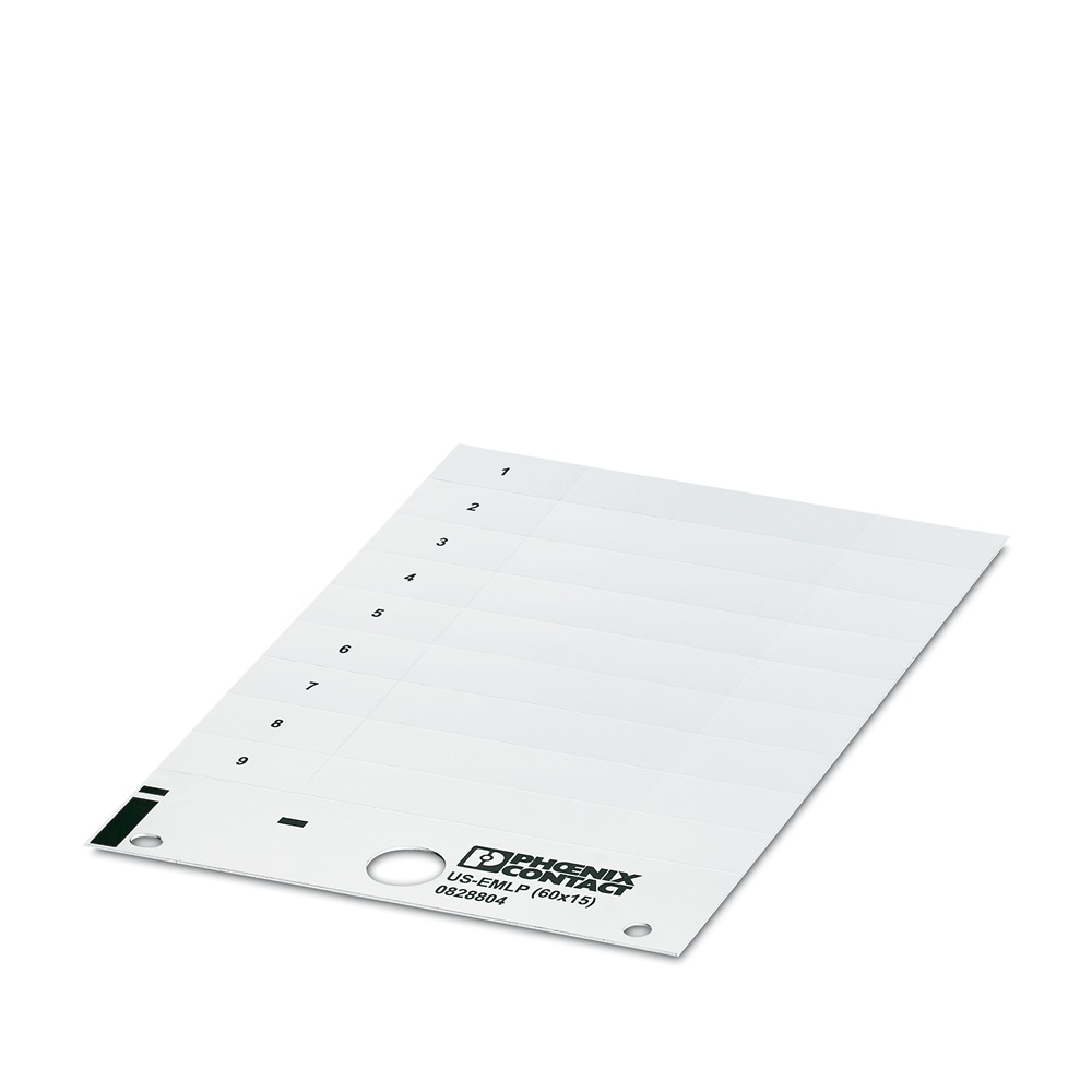 Etichetta identificativa 60x15mm unisheet Phoenix Contact