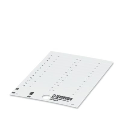 Etichetta di sicurezza 28x10mm per morsettiere