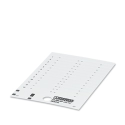 Etichetta di sicurezza 28x10mm per morsettiere
