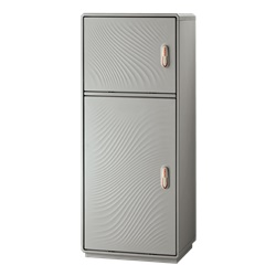 Armadio vetroresina GRAFI 7, 2 vani, IP55, 1840x685x460 mm, uso industriale