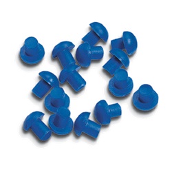 Segnalino morsettiera protezione catodica fissaggio a pressione colore blu Serie MPE