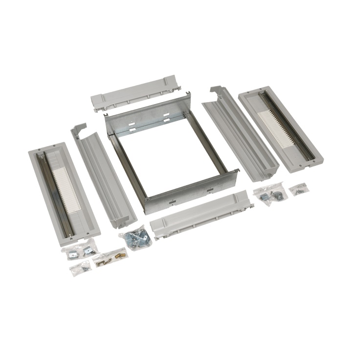 Kit telaio pannelli metallo per installazione elettrica G9/2/KT-ACV vano 433 mm