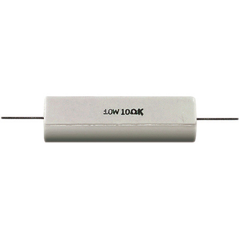 Resistenza a filo 10W 8,20 ohm compatta affidabile per impianti elettrici