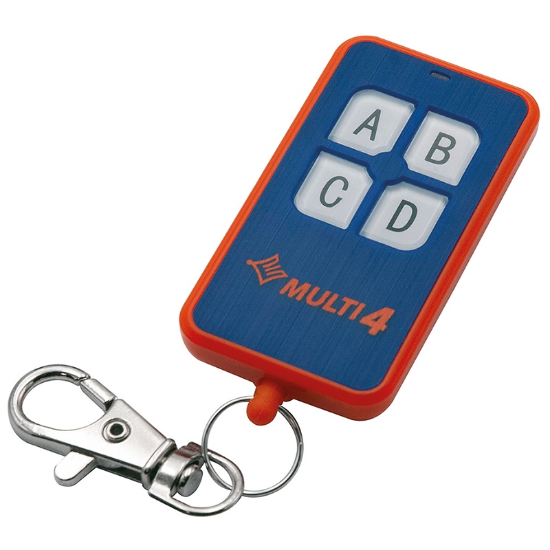 Radiocomando autoapprendente universale 4 tasti controllo cancelli porte automazione elettrica