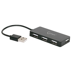 Hub USB 2.0 4 porte compatto per notebook espansione connessioni veloce e affidabile