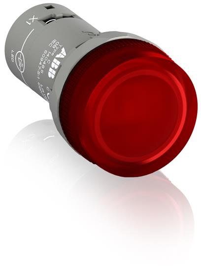 CL2-513R LAMP. LED  ROSSO, 110-130V