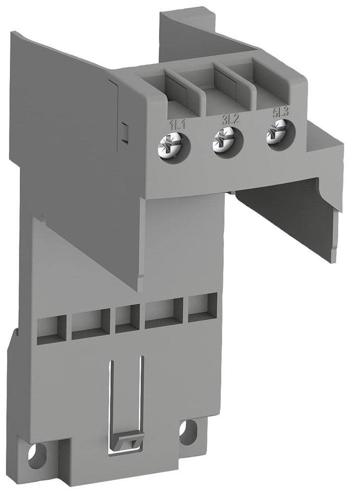 Kit montaggio singolo DB19EF per relè sovraccarico elettronici EF19 su guida DIN