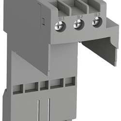 Kit montaggio singolo DB19EF per relè sovraccarico elettronici EF19 su guida DIN